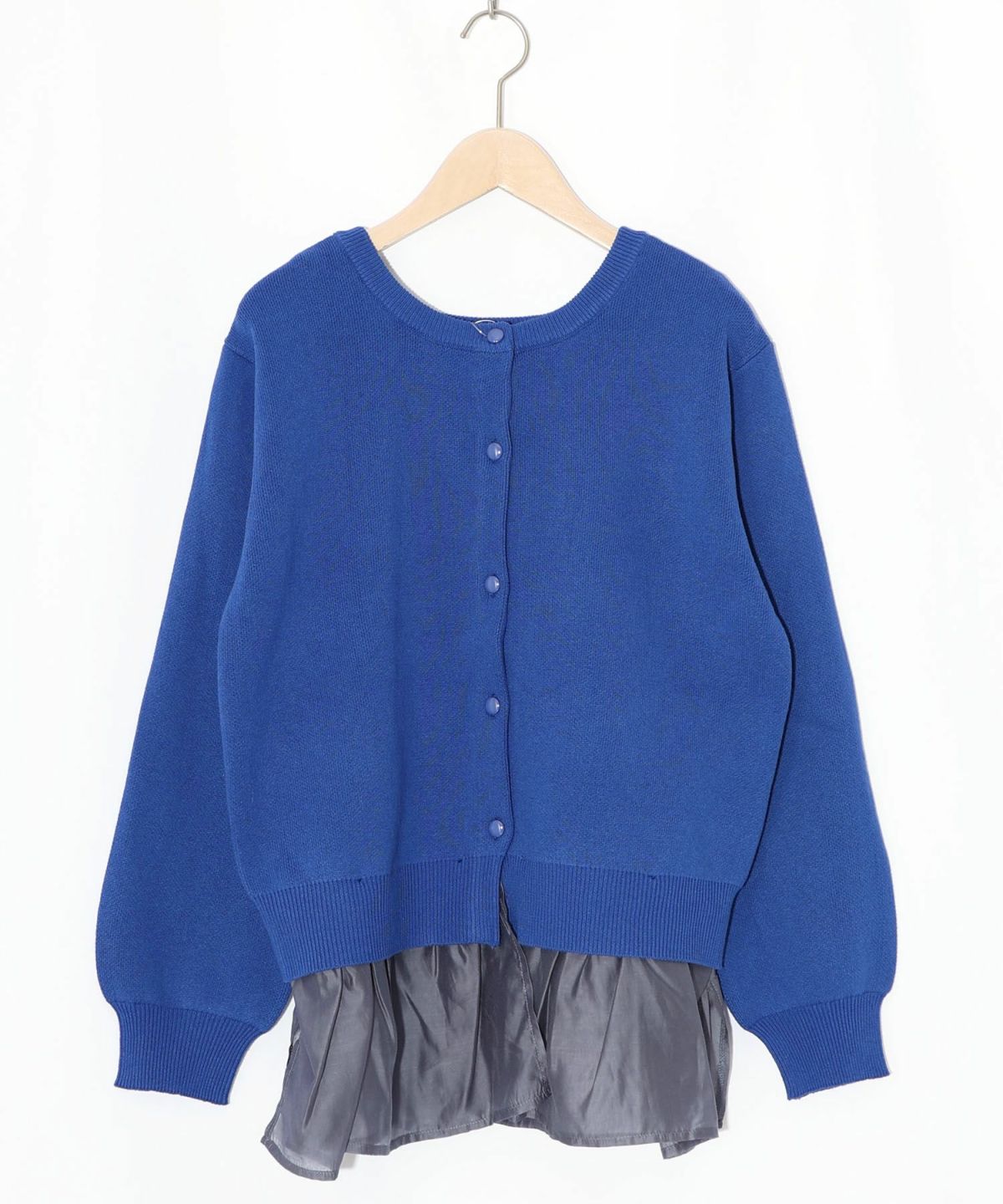 ひょっこり黒ネコ×フリル付き 4WAYプルオーバー-22