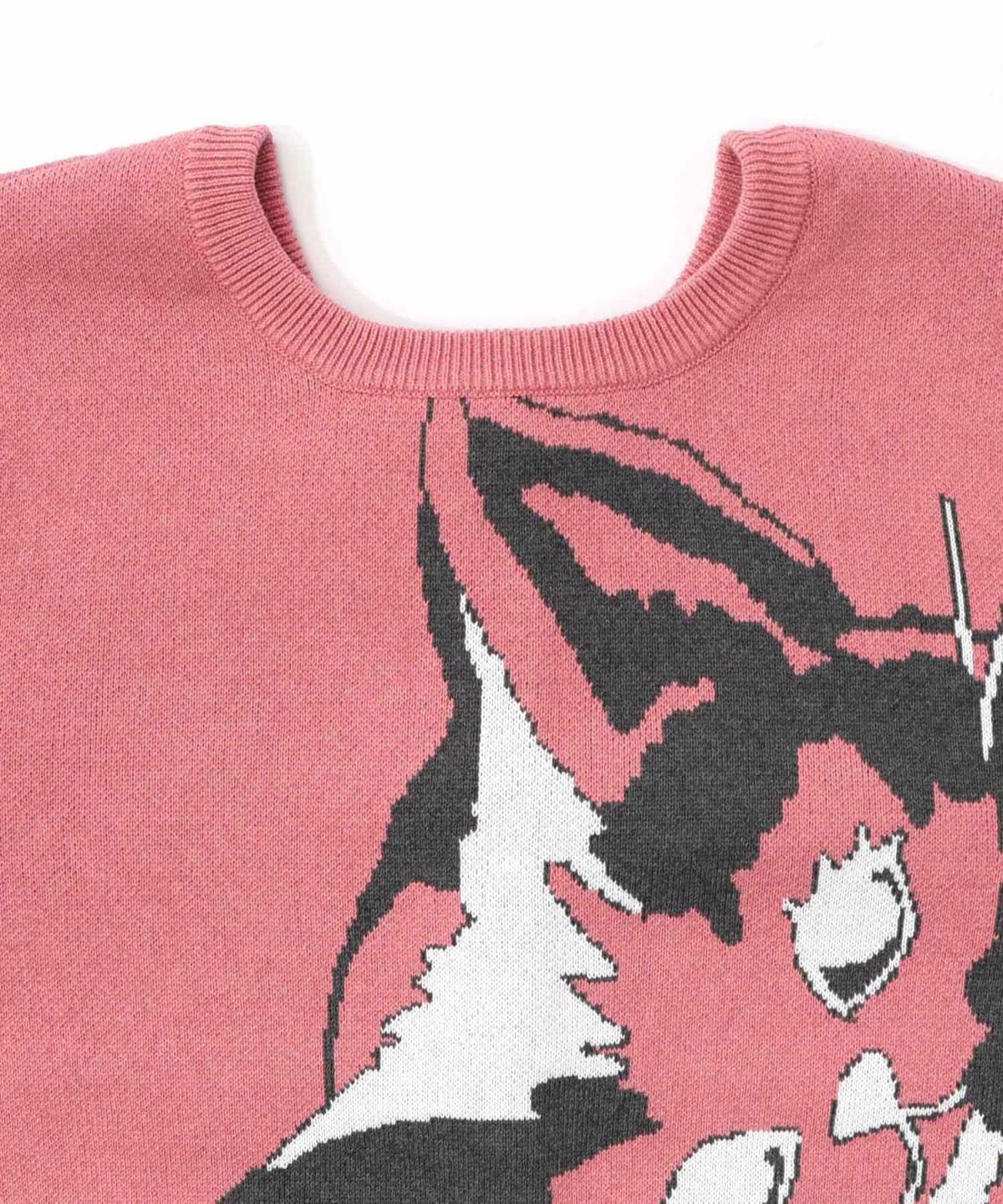 ひょっこり黒ネコ×フリル付き 4WAYプルオーバー-28