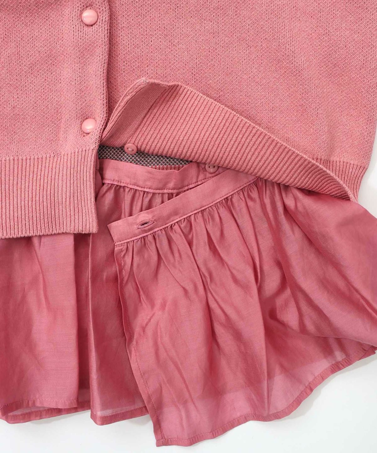 ひょっこり黒ネコ×フリル付き 4WAYプルオーバー-30