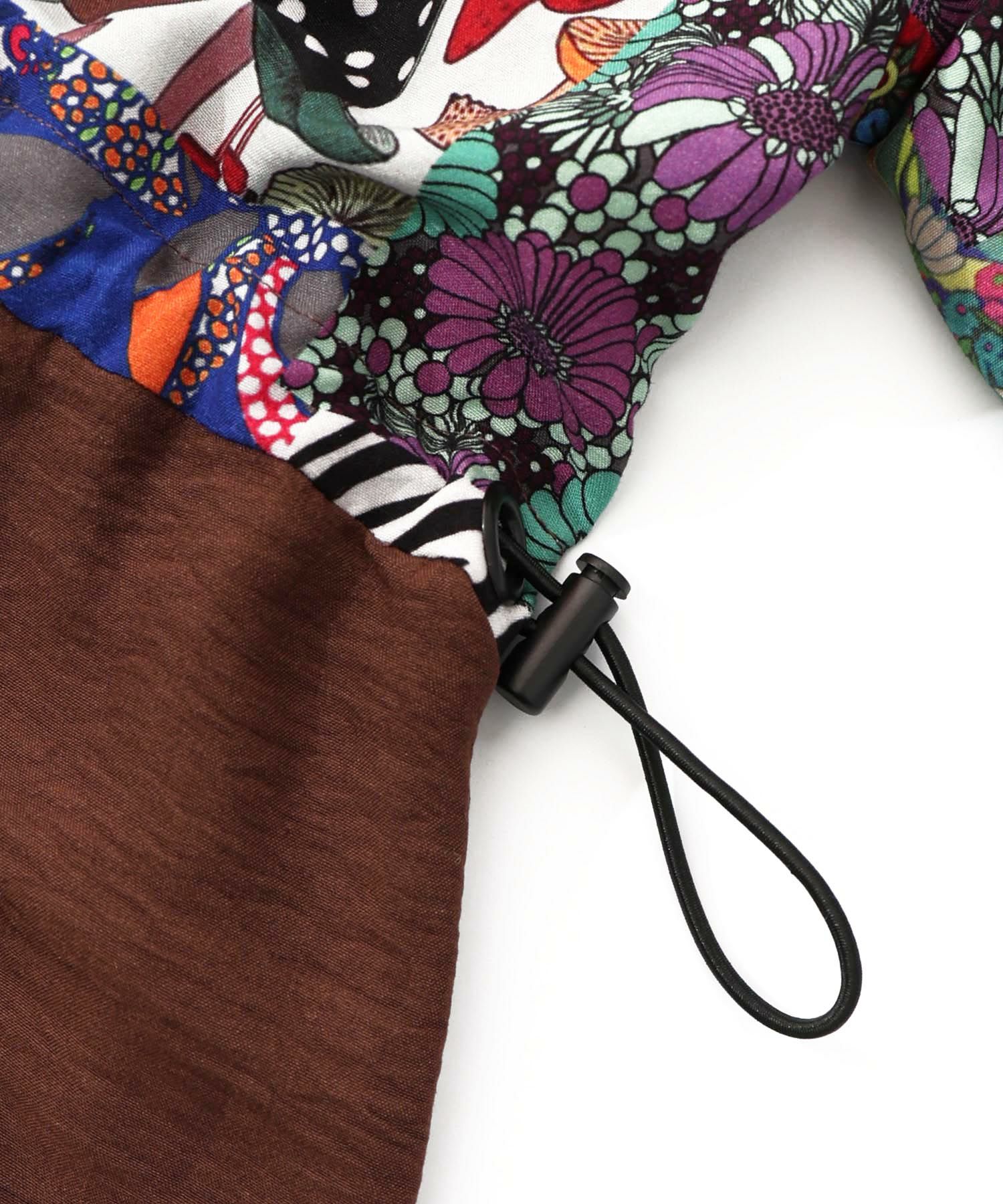 総柄ワッシャーティアードシャツワンピース-22