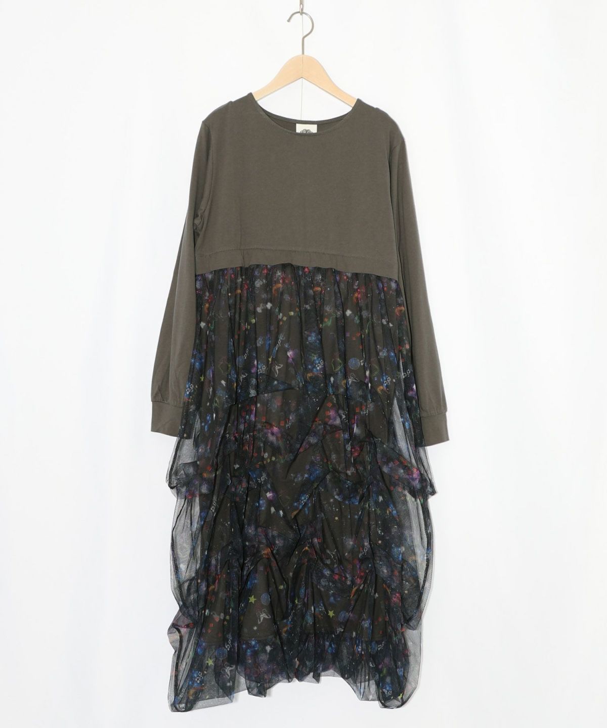 2柄展開タック入りチュールバルーンスカート-10