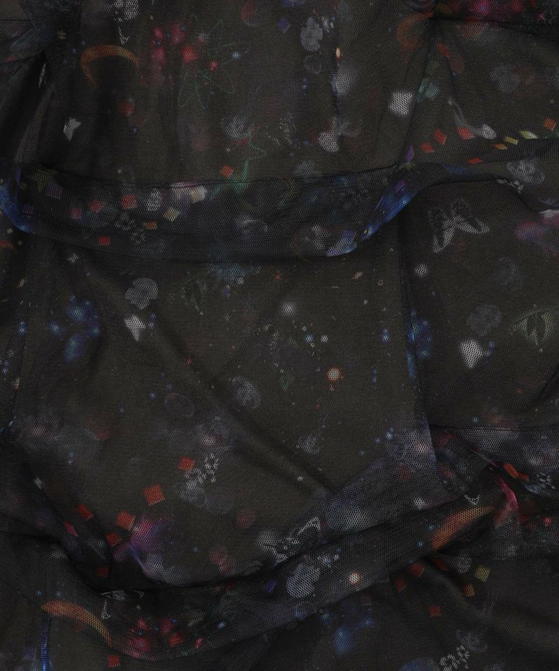 2柄展開タック入りチュールバルーンスカート-11