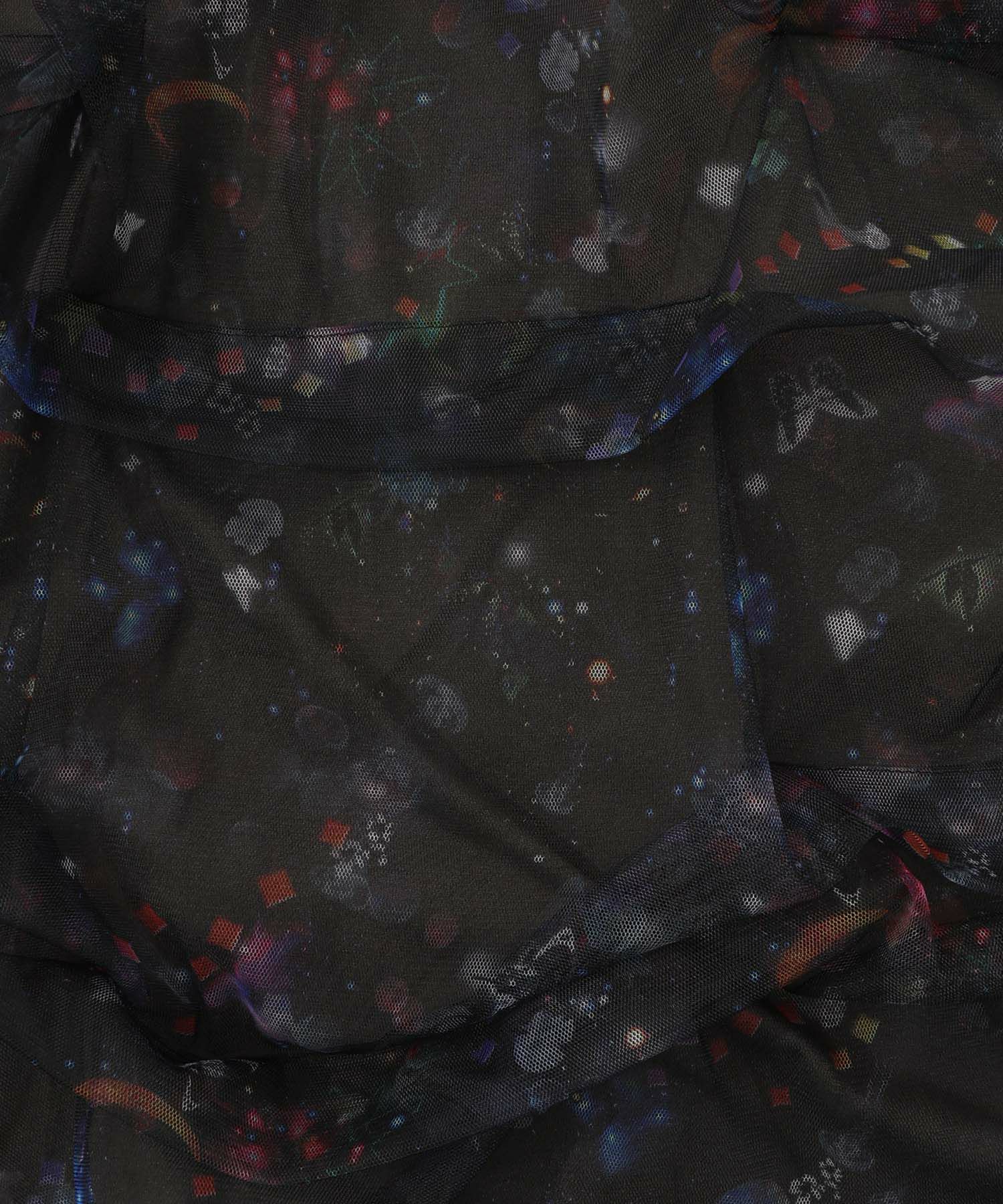 2柄展開タック入りチュールバルーンスカート-11