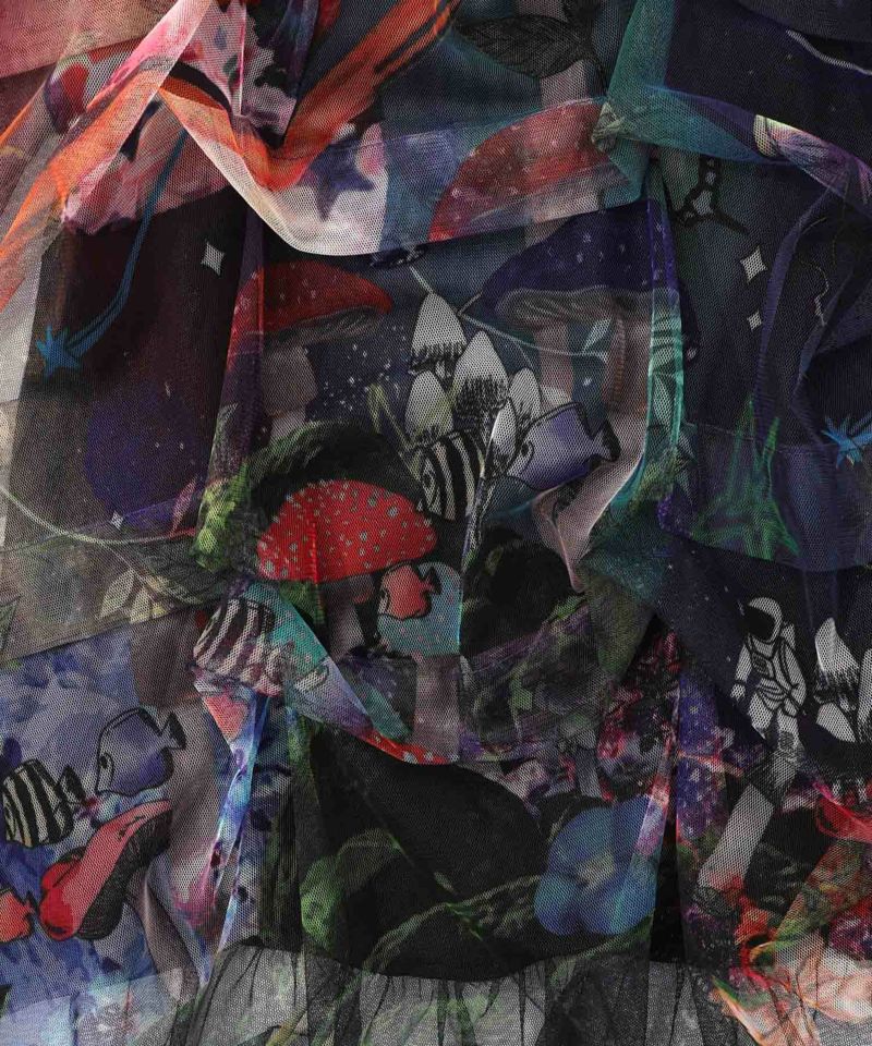 2柄展開タック入りチュールバルーンスカート-13