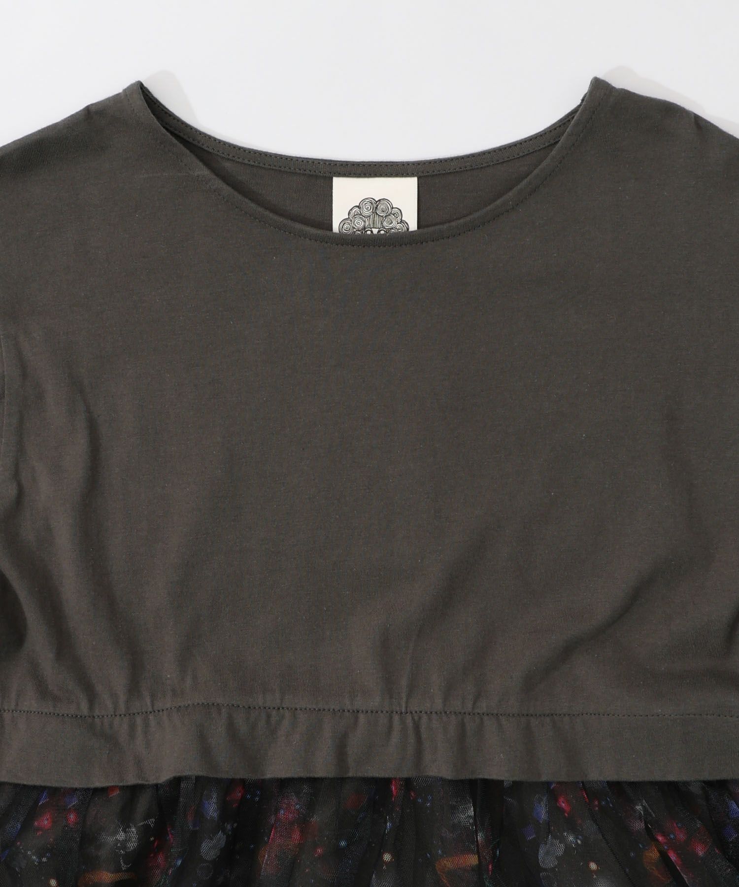 2柄展開タック入りチュールバルーンスカート-14