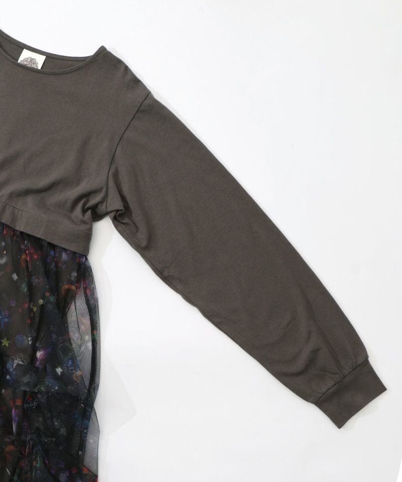 2柄展開タック入りチュールバルーンスカート-15