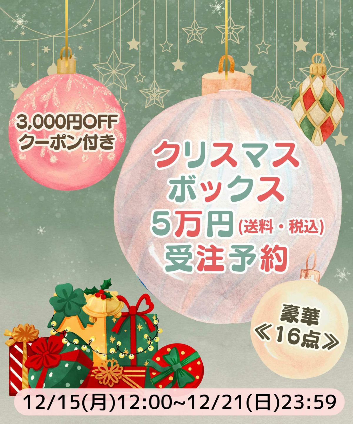 クリスマスBOX 50,000円福袋-1