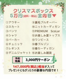 クリスマスBOX 50,000円福袋-2