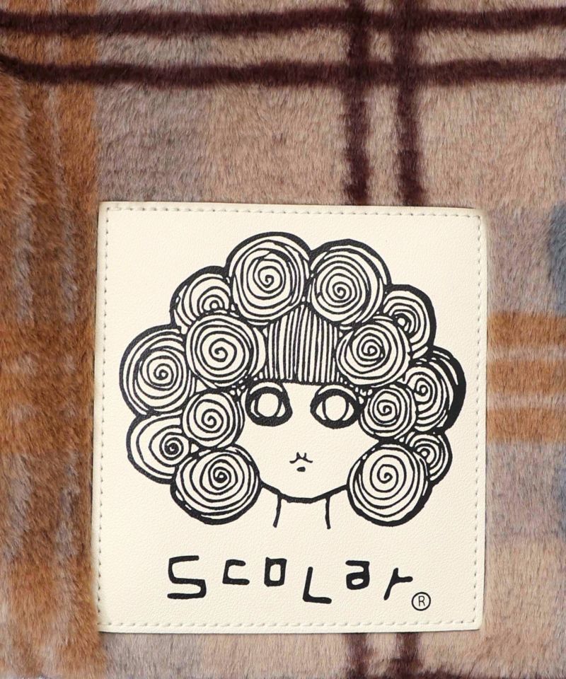 もふもふチェック ミニショルダーバッグ-8