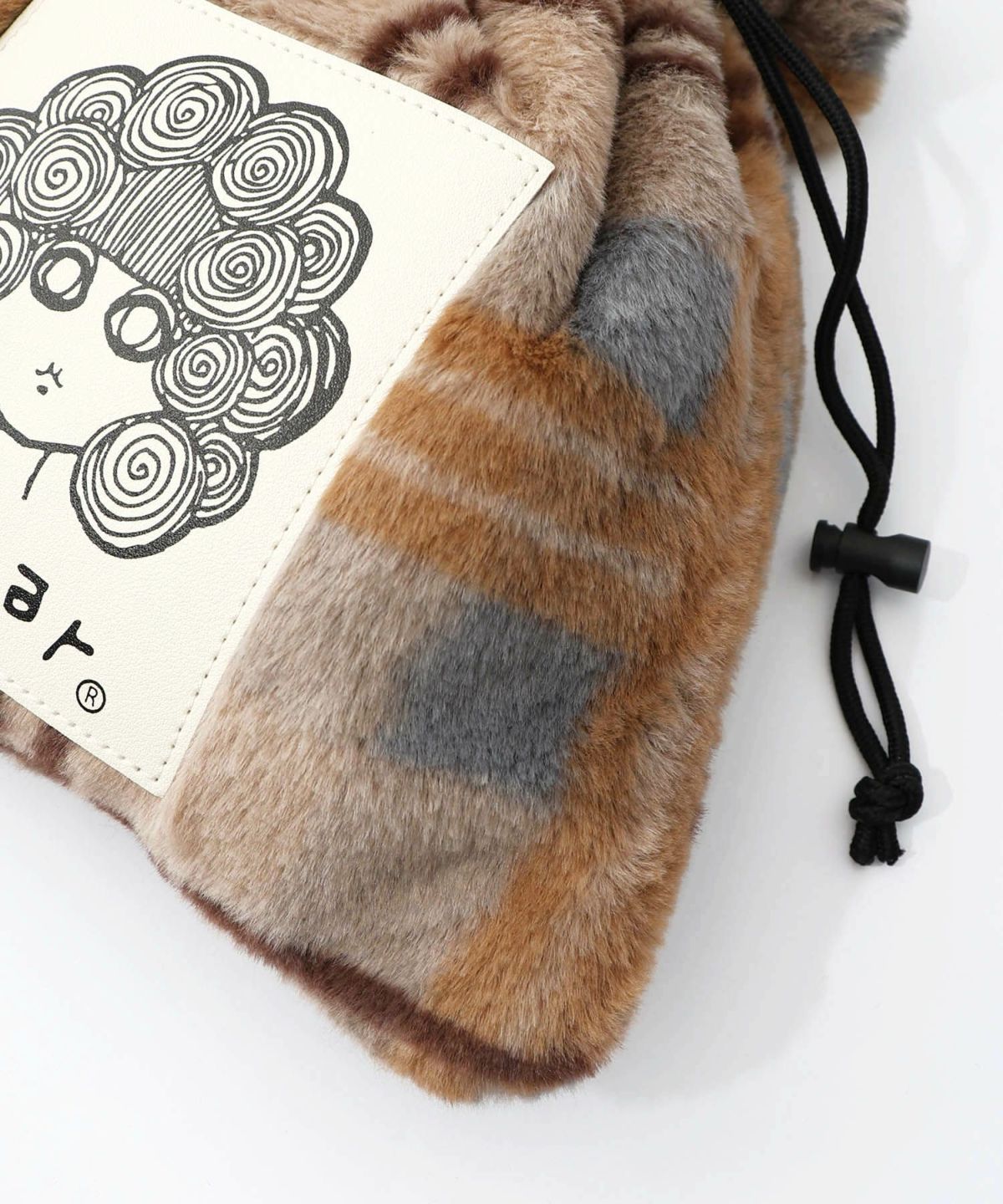 もふもふチェック ミニショルダーバッグ-14