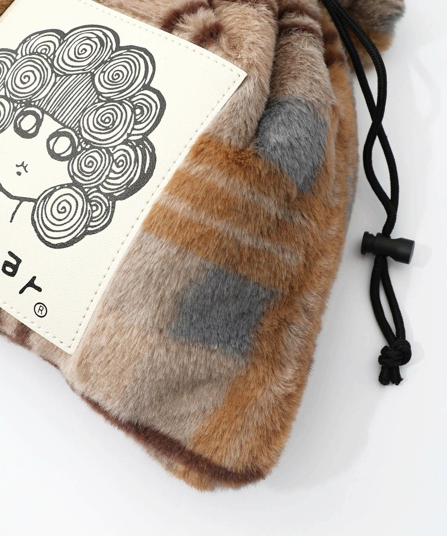 もふもふチェック ミニショルダーバッグ-14