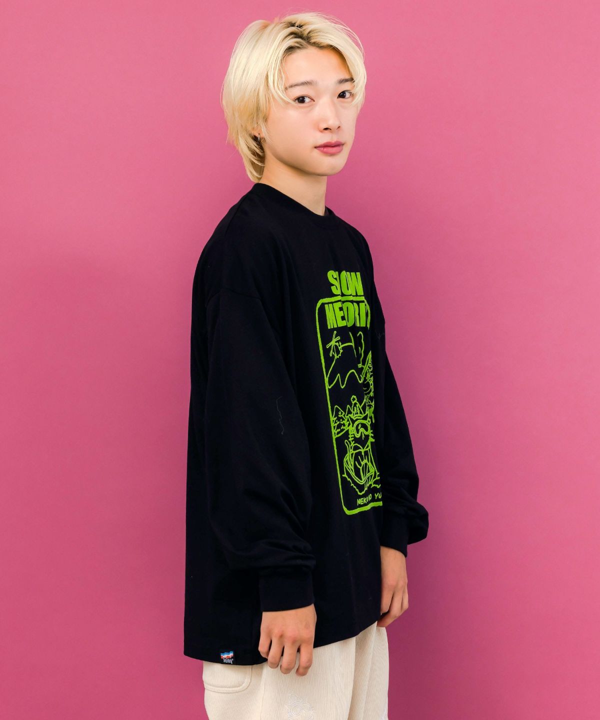 ラビルとネコのスノーメモリープルオーバー-3