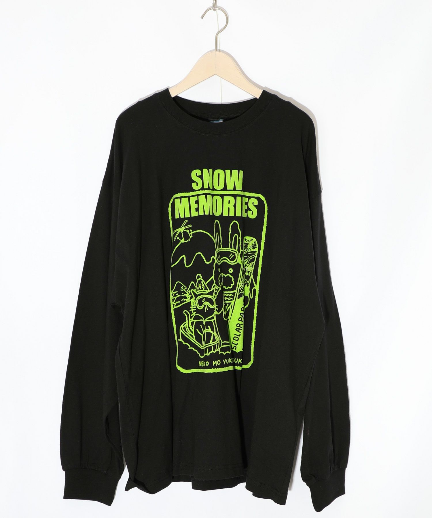 ラビルとネコのスノーメモリープルオーバー-10