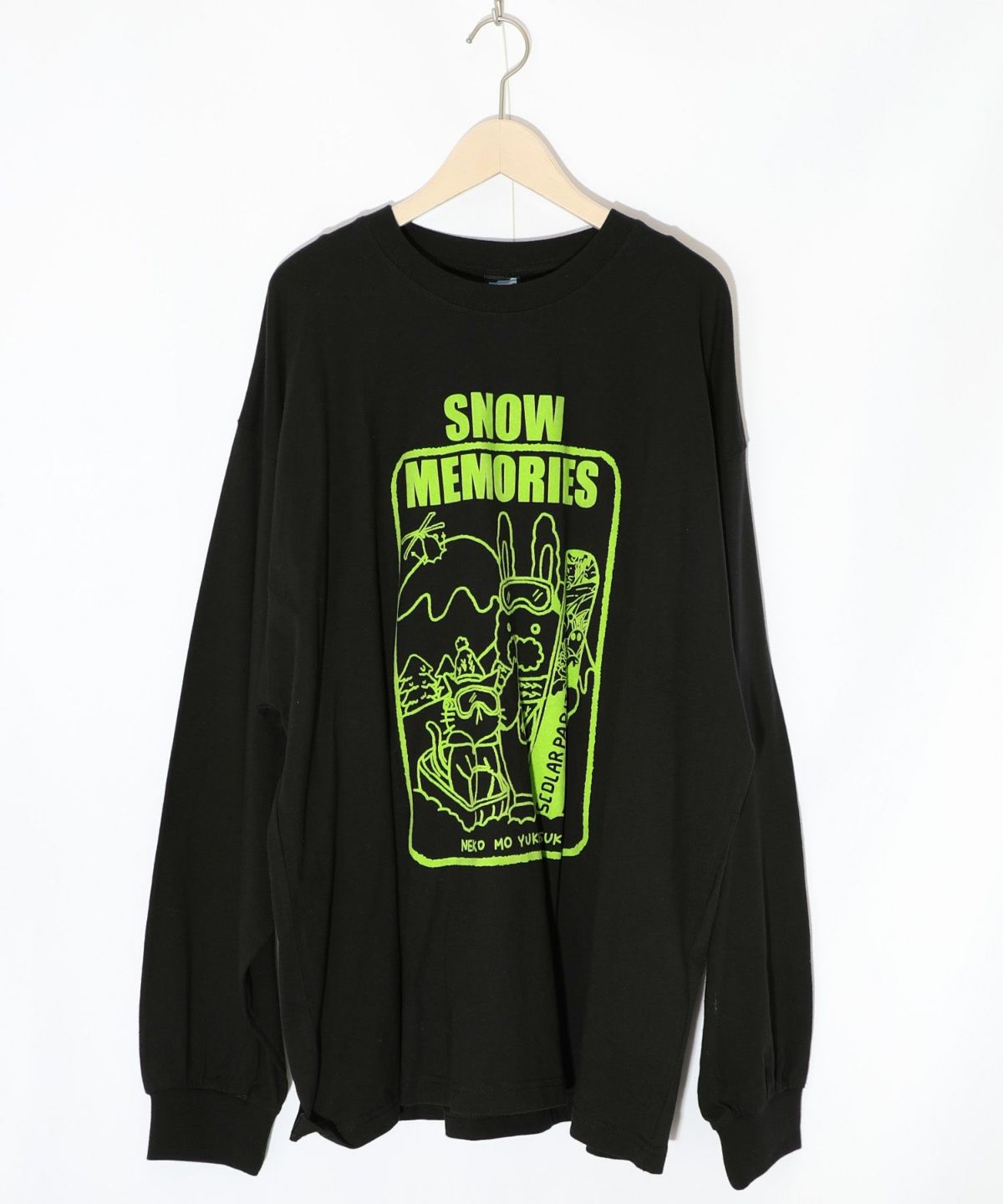 ラビルとネコのスノーメモリープルオーバー-10