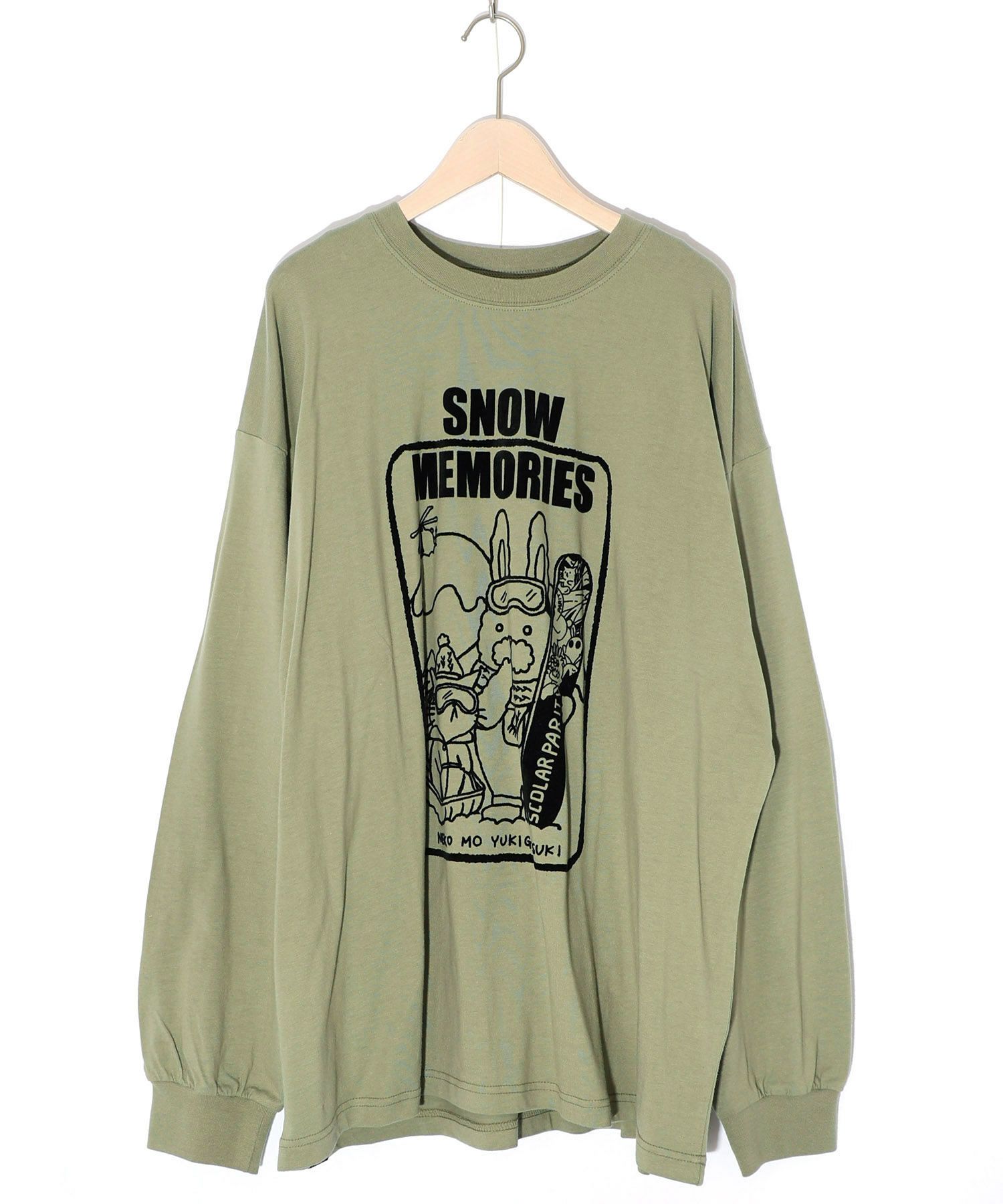 ラビルとネコのスノーメモリープルオーバー-12