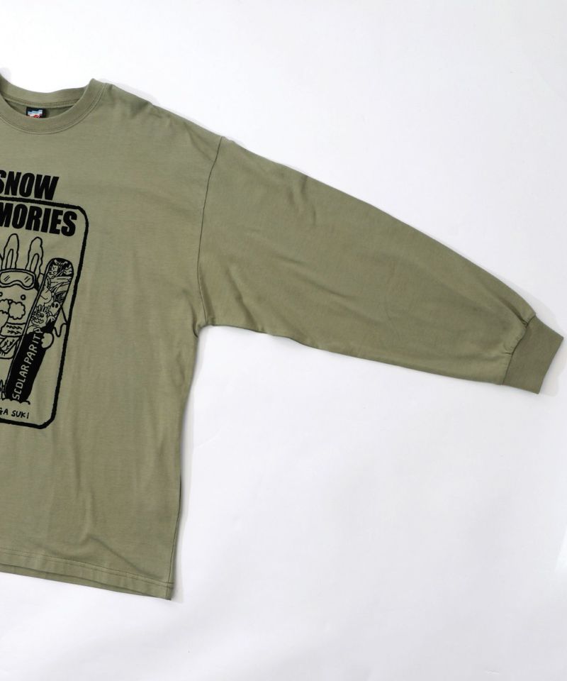 ラビルとネコのスノーメモリープルオーバー-15