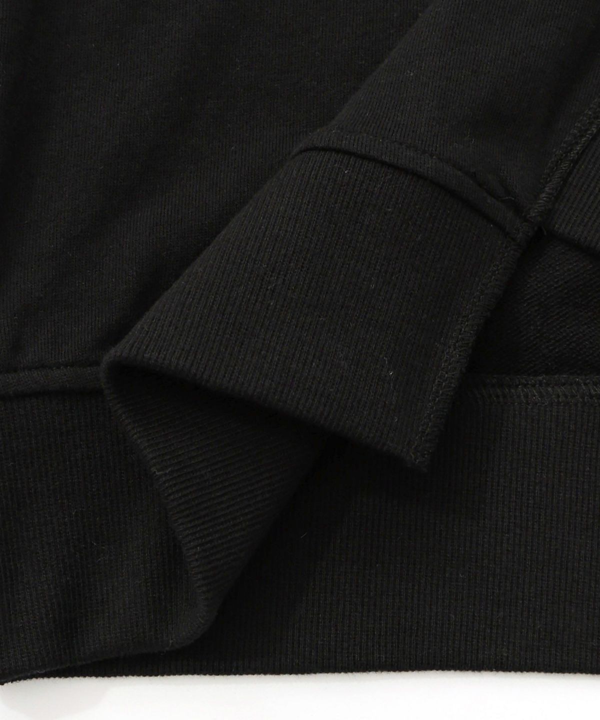 ミニ裏毛×起毛レースリメイク風アシメプルオーバー-22