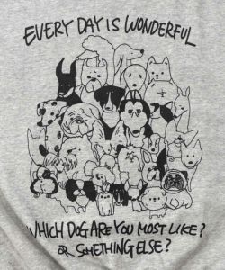 毎日がわんダフル柄アシメプルオーバー-10