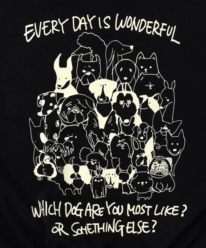 毎日がわんダフル柄アシメプルオーバー-12