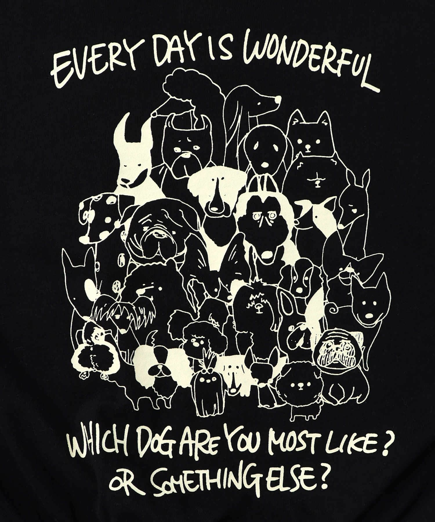 毎日がわんダフル柄アシメプルオーバー-12