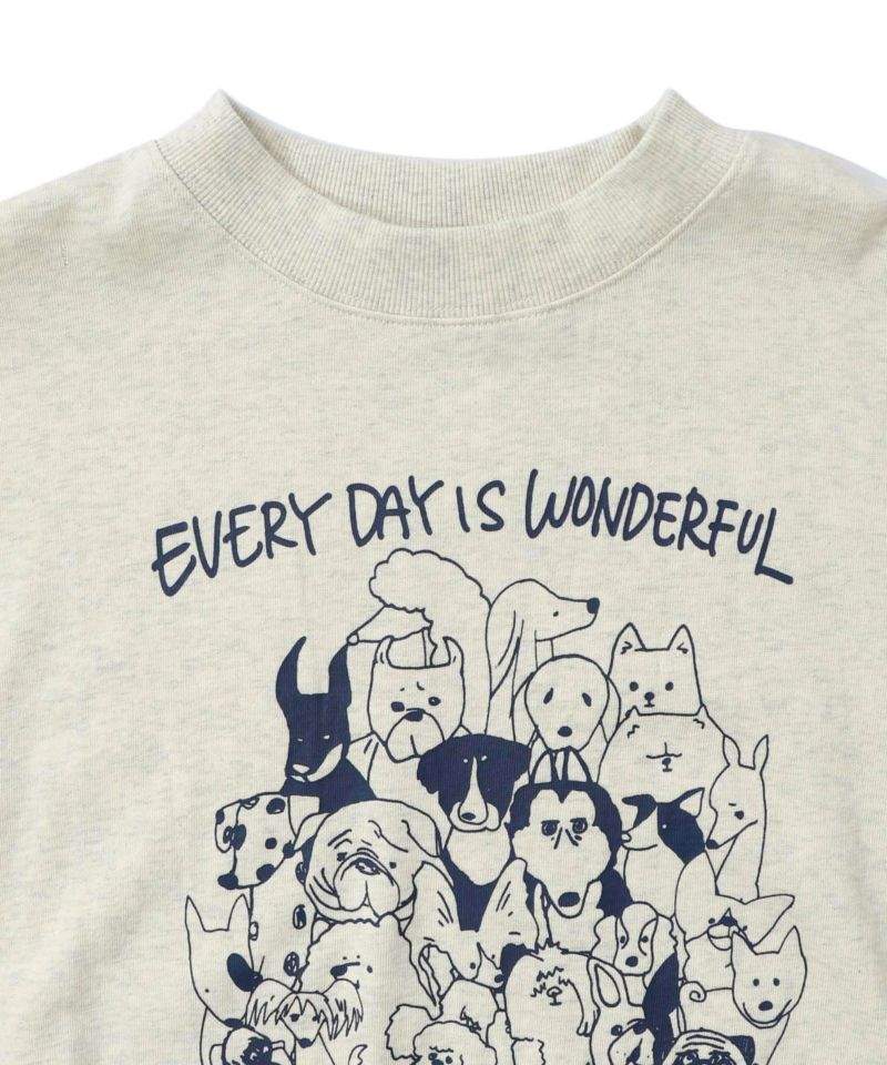 毎日がわんダフル柄アシメプルオーバー-13