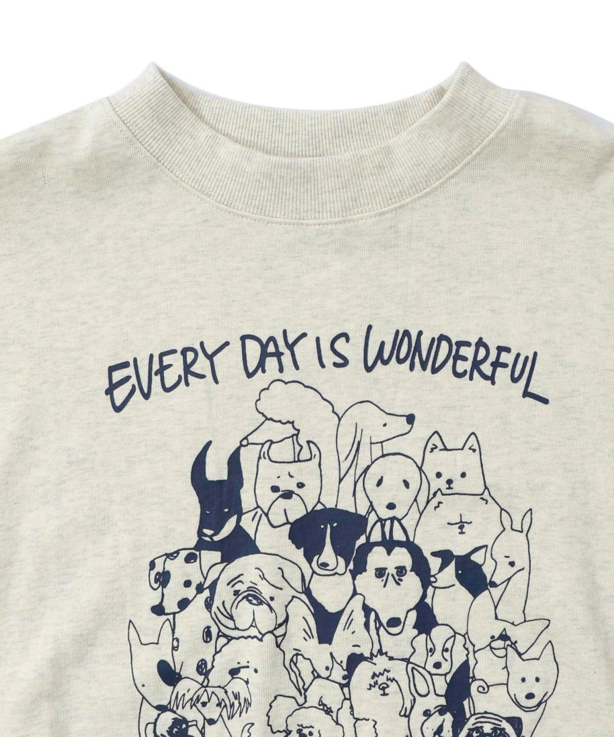 毎日がわんダフル柄アシメプルオーバー-13