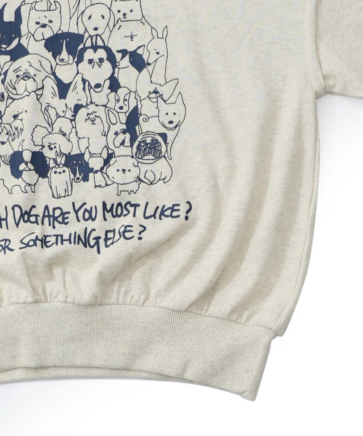 毎日がわんダフル柄アシメプルオーバー-16