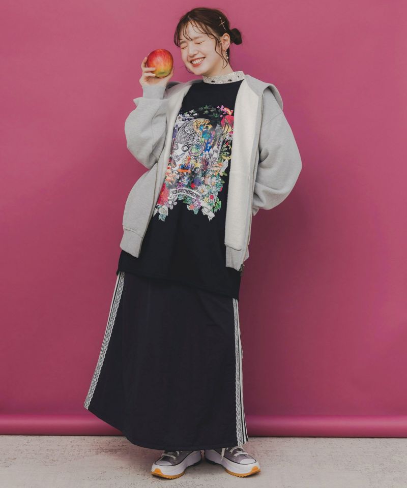 スカラーハイウェイ ヴィンテージ風パーカー-2