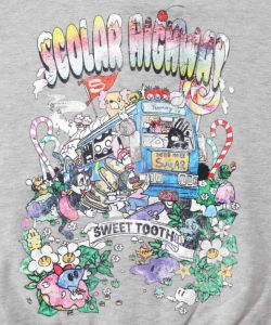 スカラーハイウェイ ヴィンテージ風パーカー-13