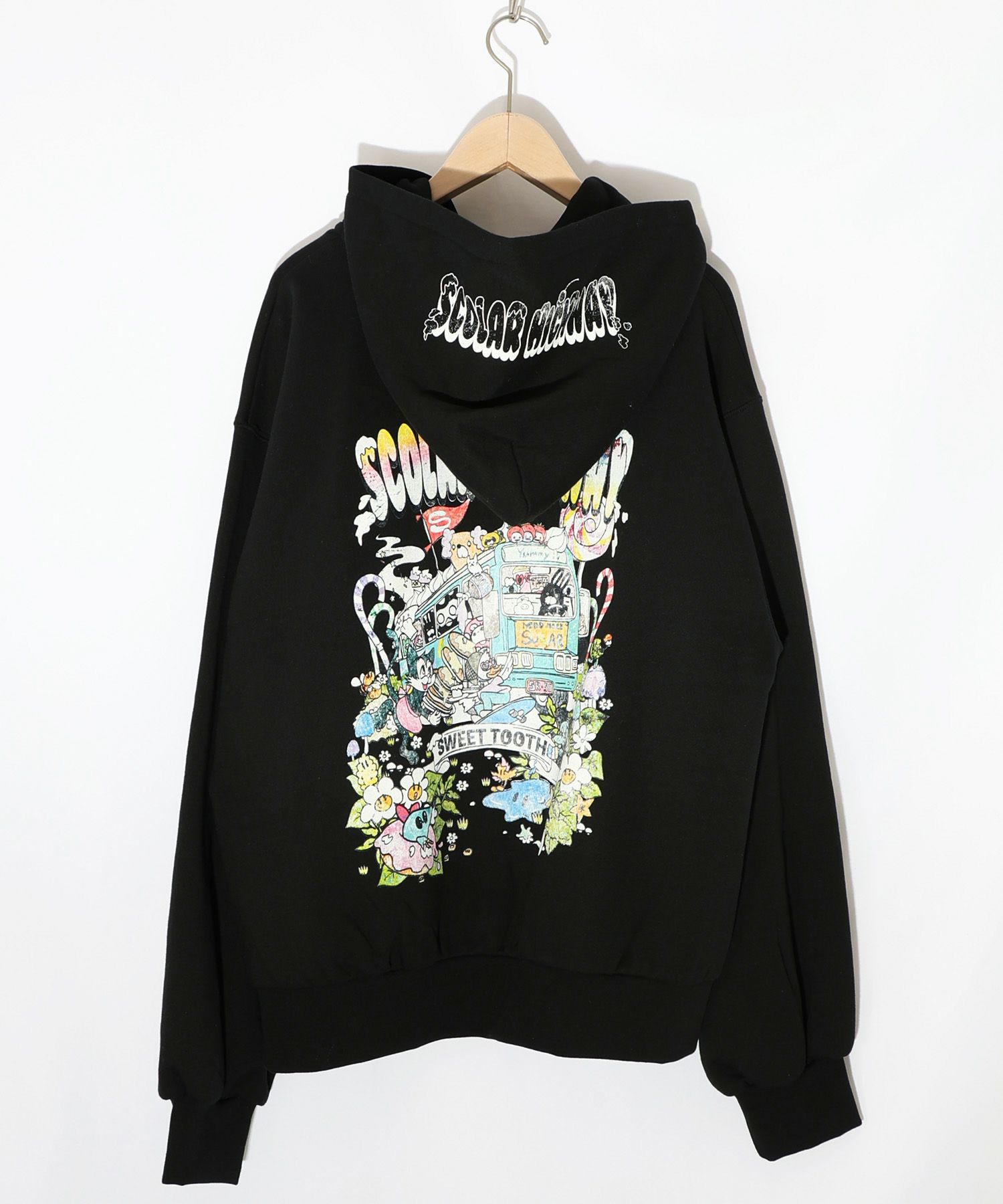 スカラーハイウェイ ヴィンテージ風パーカー-15