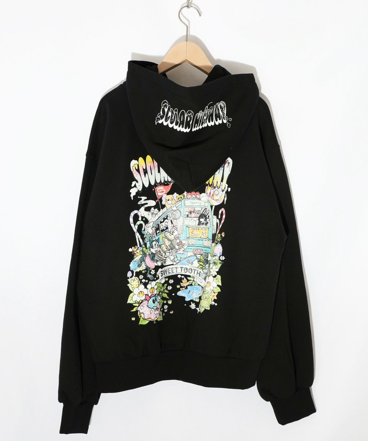 スカラーハイウェイ ヴィンテージ風パーカー-15