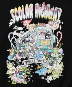 スカラーハイウェイ ヴィンテージ風パーカー-16