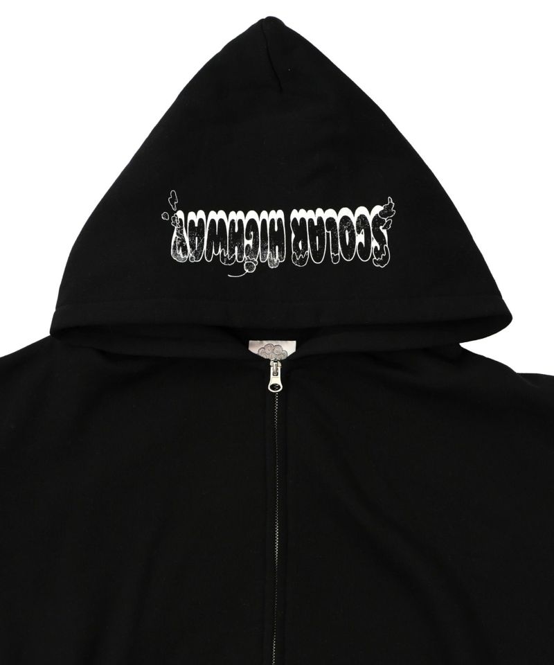 スカラーハイウェイ ヴィンテージ風パーカー-17