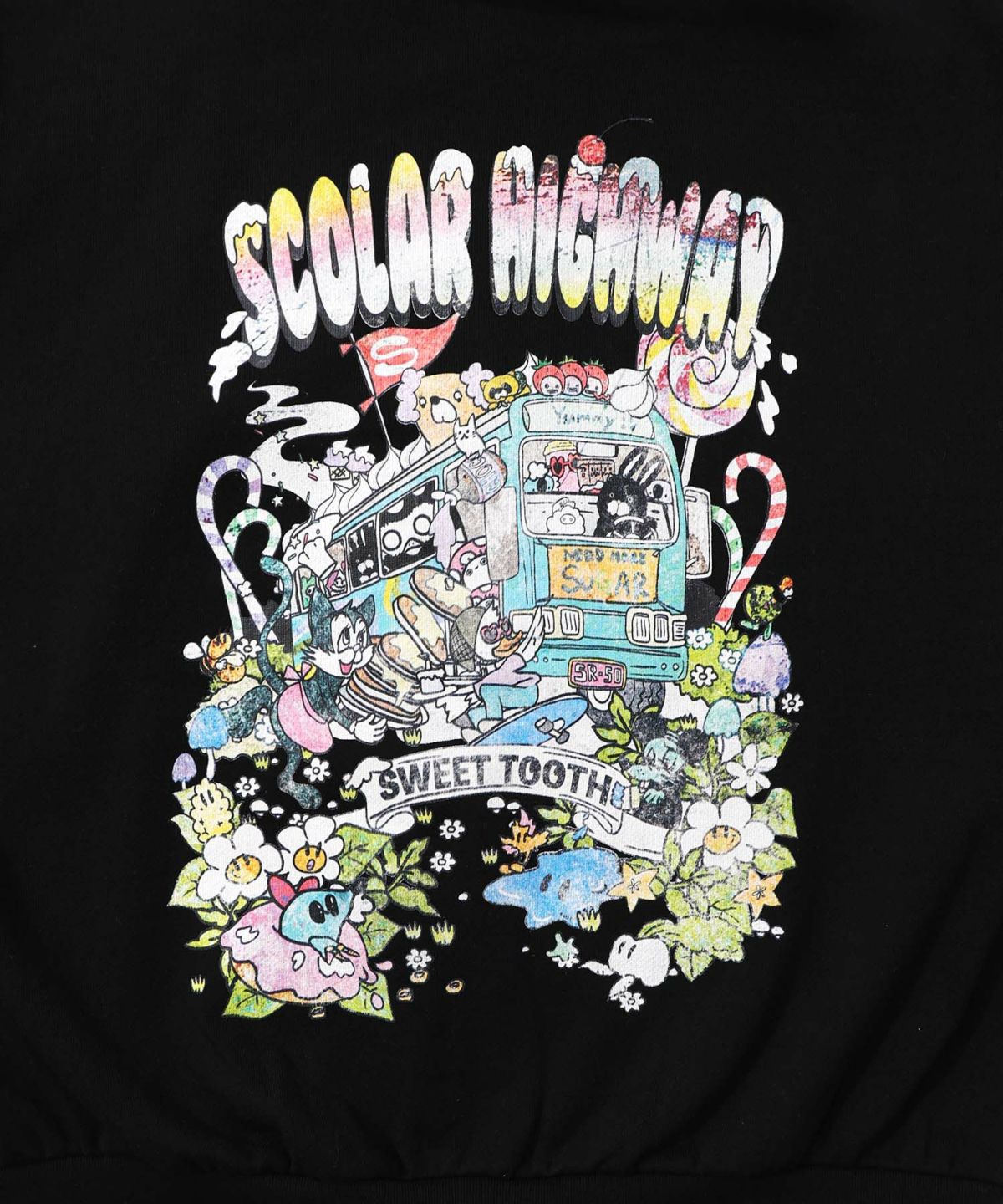 スカラーハイウェイ ヴィンテージ風パーカー-21