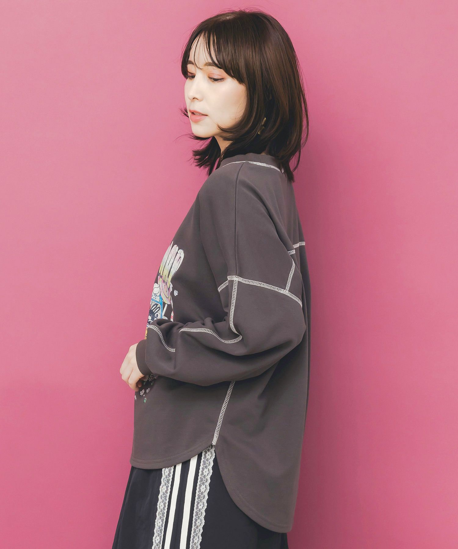 153738：スカラーハイウェイ ヴィンテージ風プルオーバーの通販-ScoLar