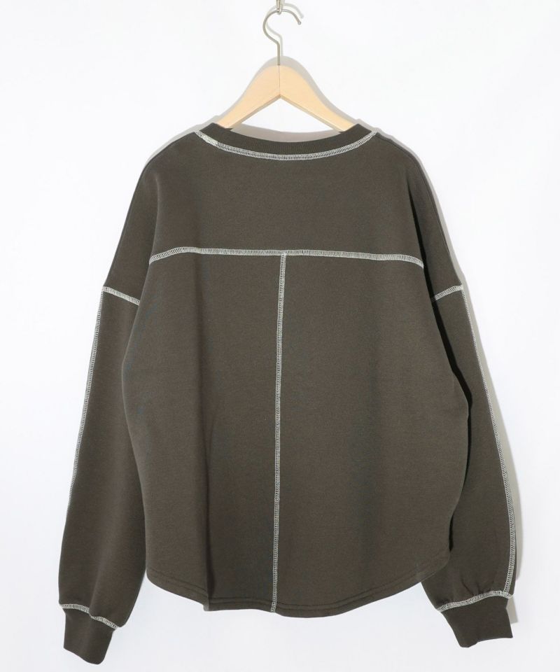 スカラーハイウェイ ヴィンテージ風プルオーバー-9