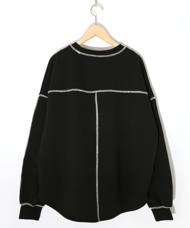 スカラーハイウェイ ヴィンテージ風プルオーバー-15