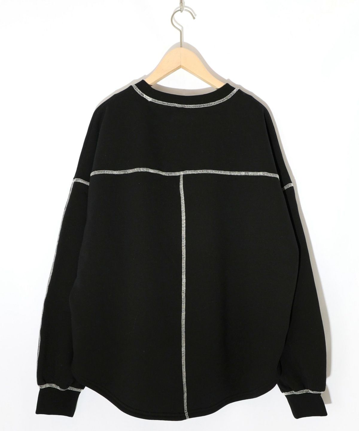 スカラーハイウェイ ヴィンテージ風プルオーバー-15