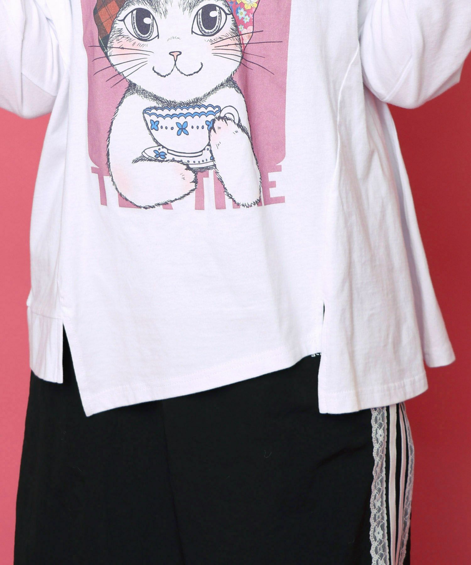 ティータイムターバンネコちゃんプルオーバー-13