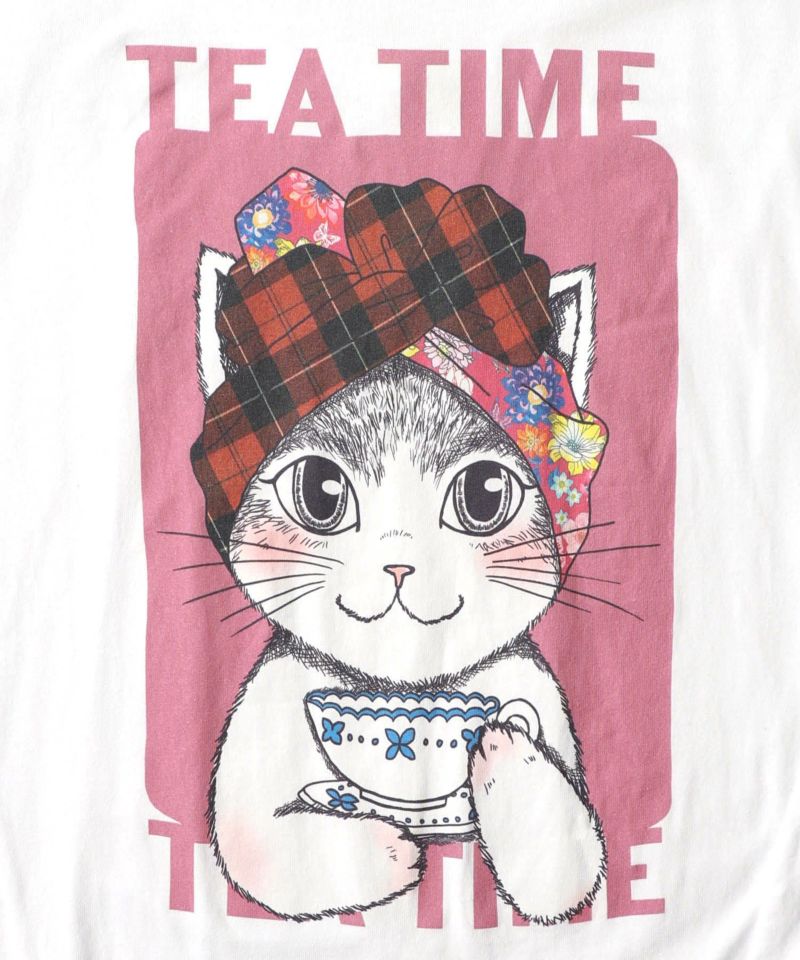 ティータイムターバンネコちゃんプルオーバー-15