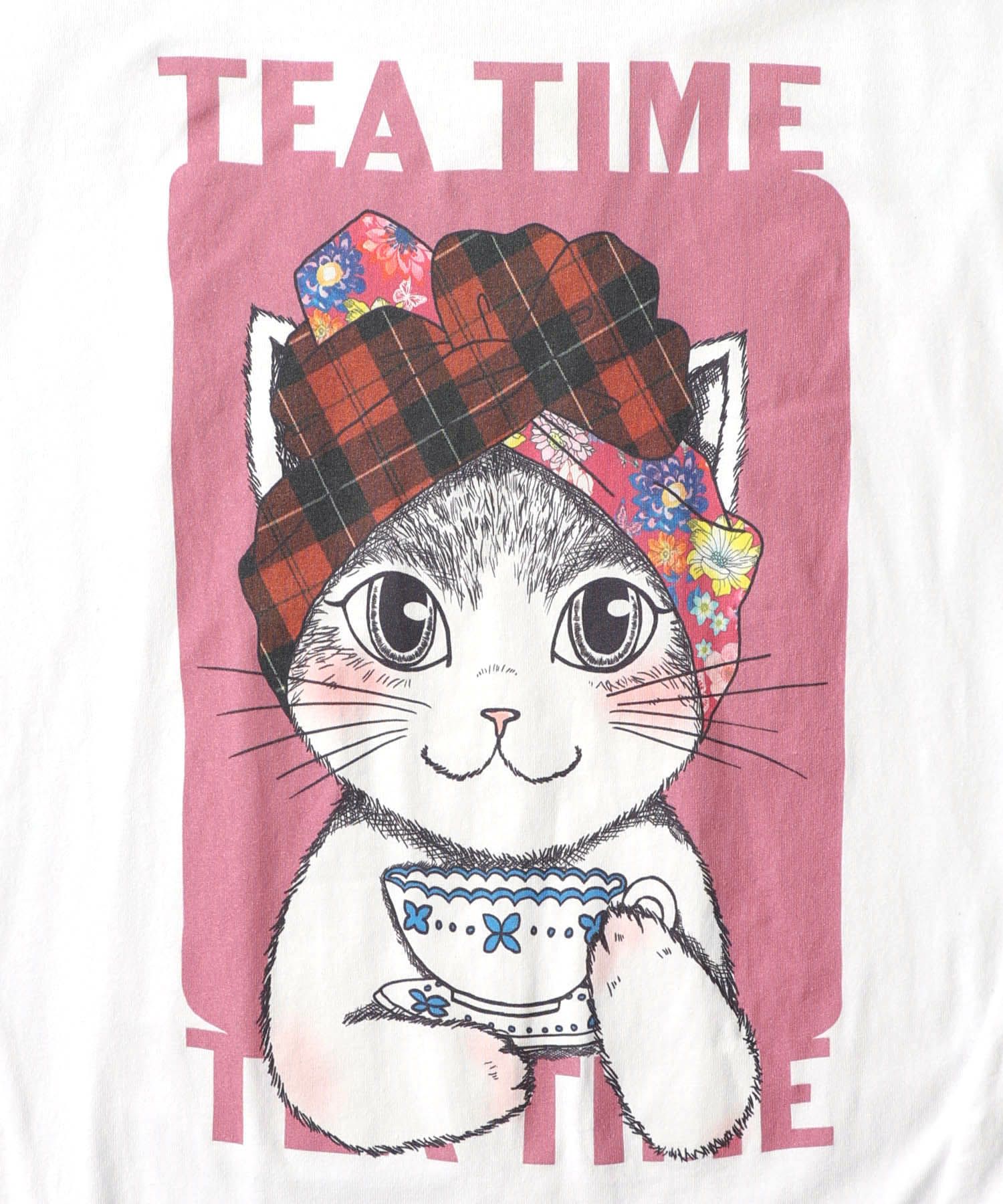 ティータイムターバンネコちゃんプルオーバー-15