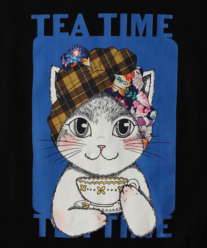 ティータイムターバンネコちゃんプルオーバー-17