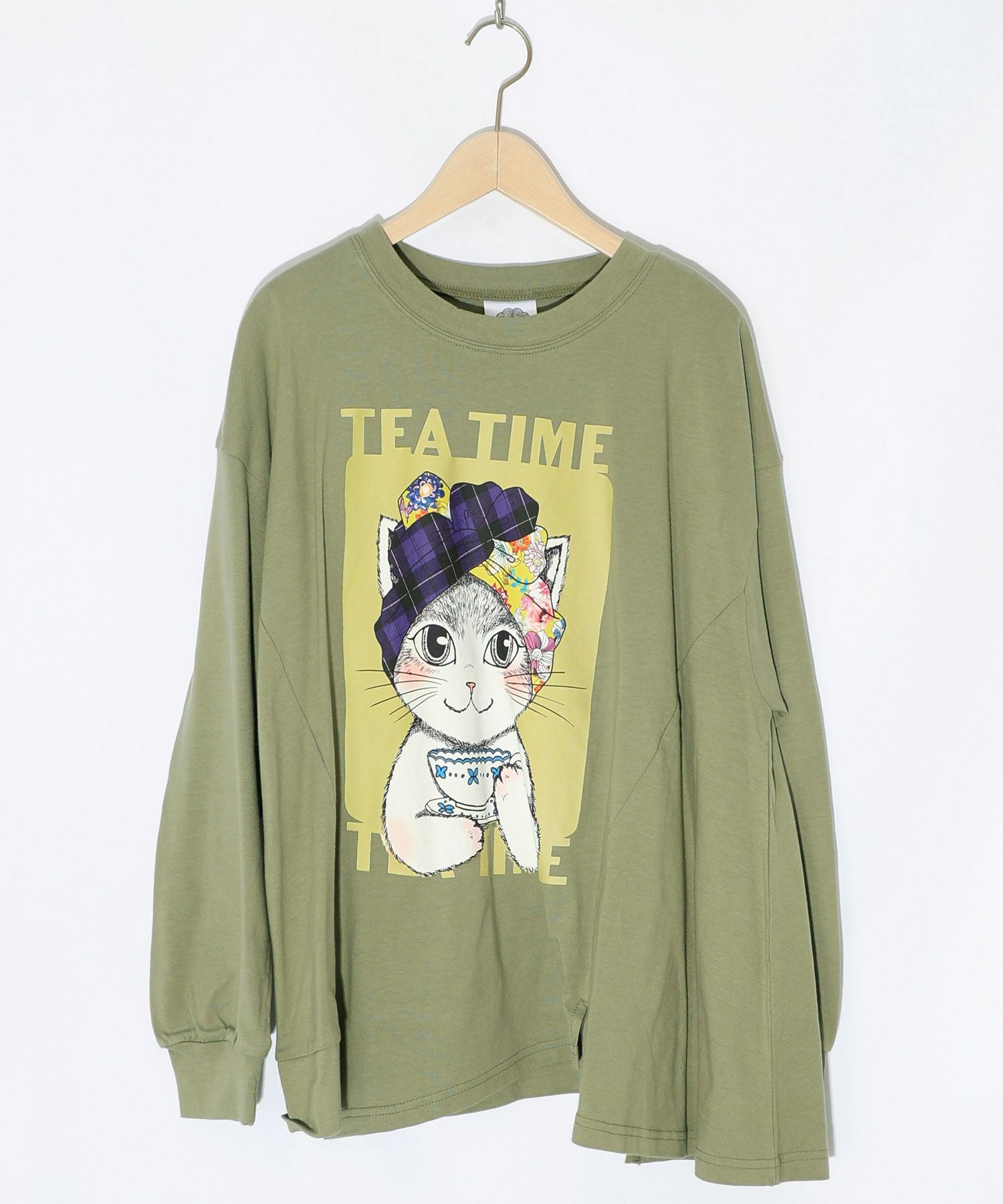 ティータイムターバンネコちゃんプルオーバー-18