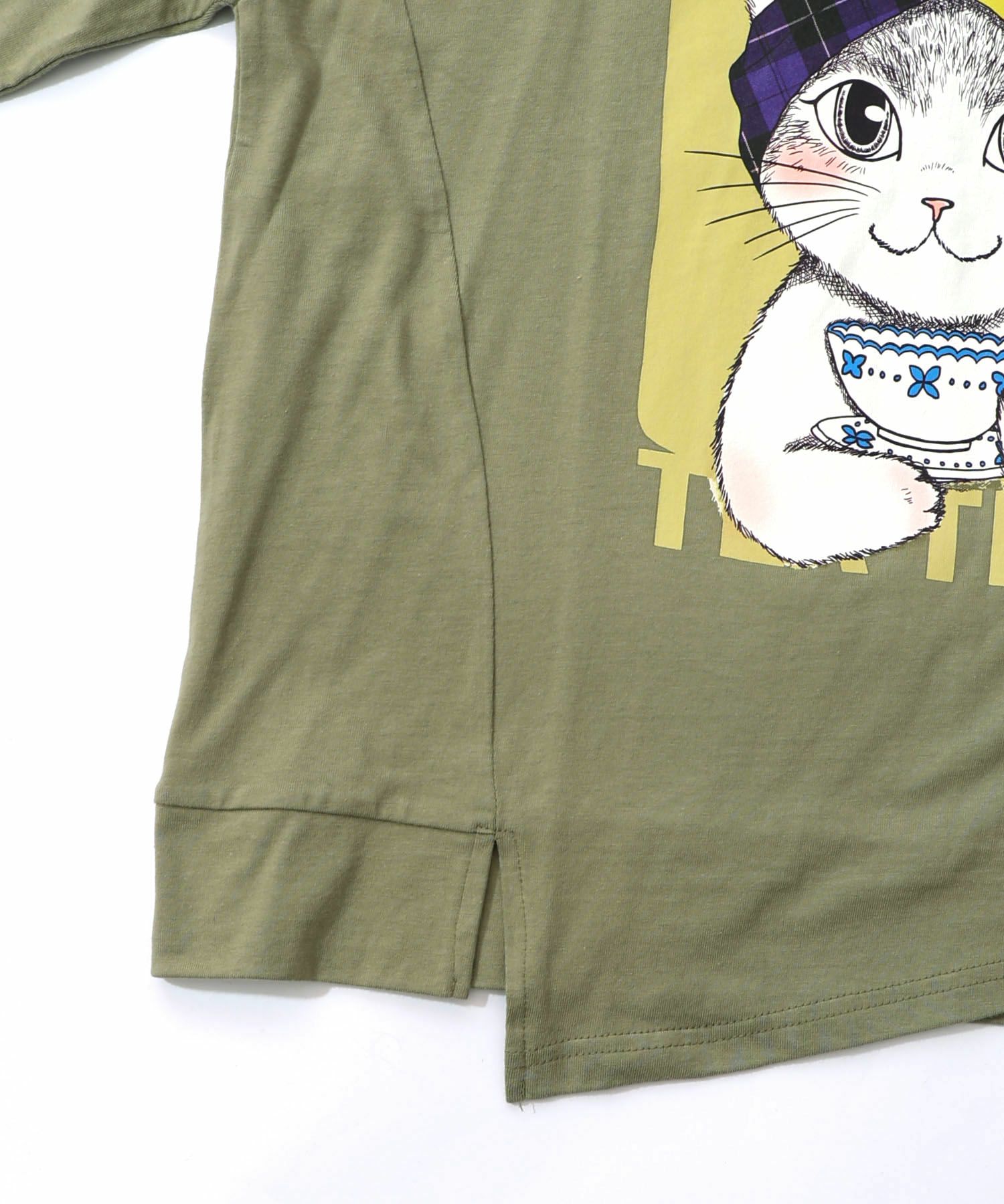 ティータイムターバンネコちゃんプルオーバー-21