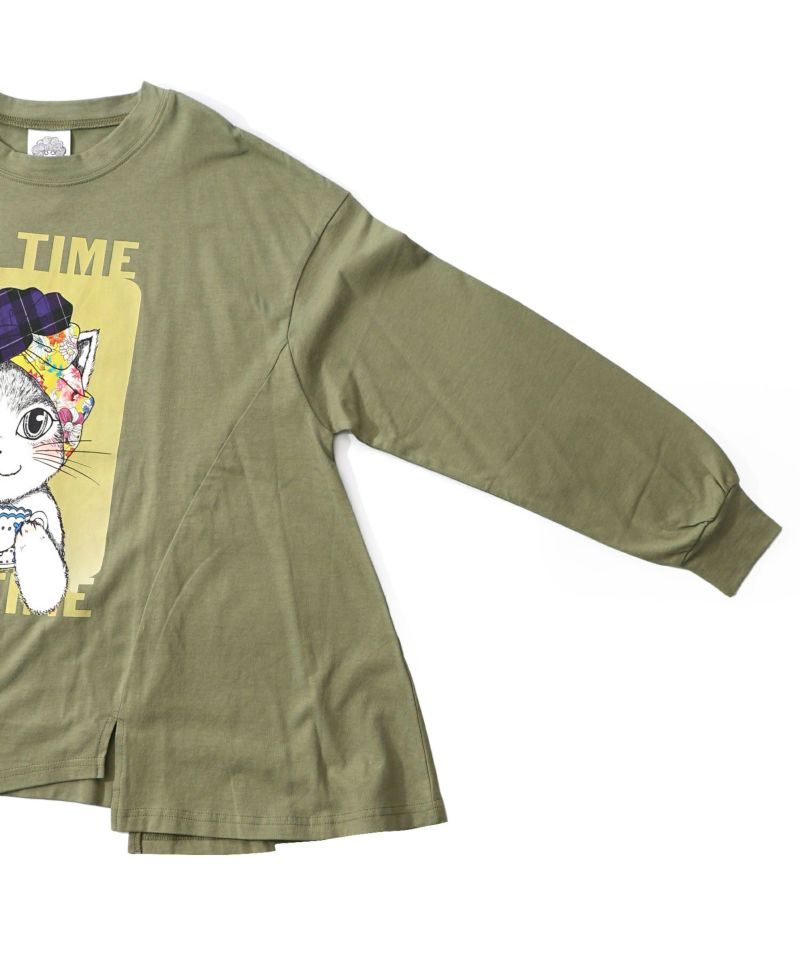 ティータイムターバンネコちゃんプルオーバー-22