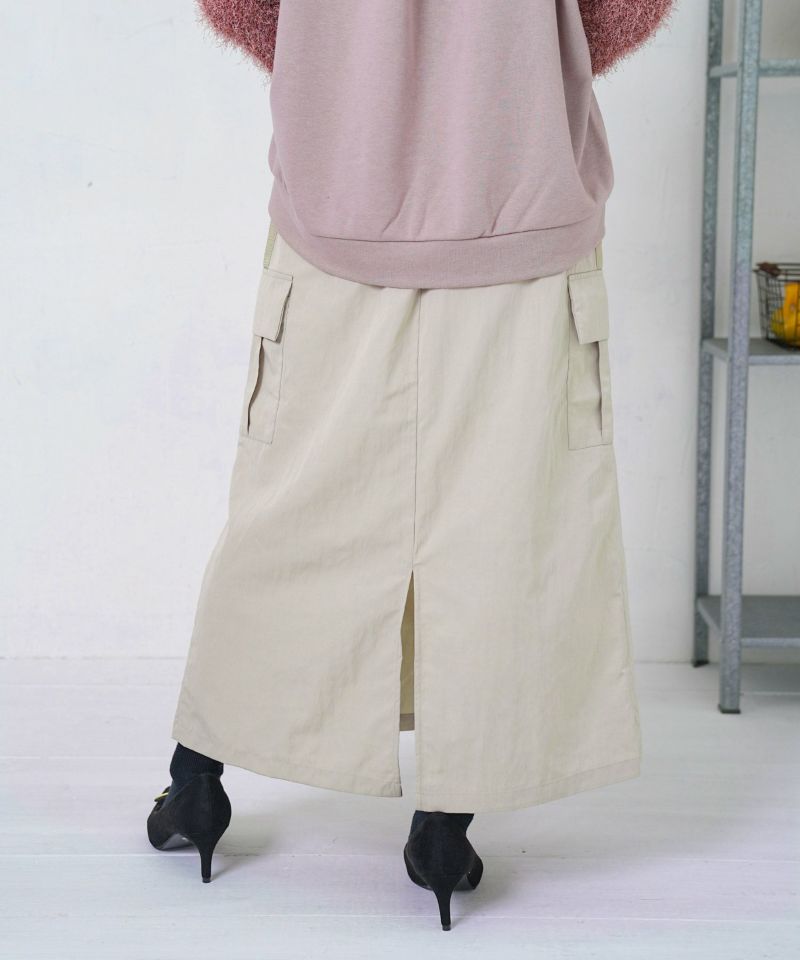 雪の結晶×星座×楽器柄 2wayカーゴスカート-12