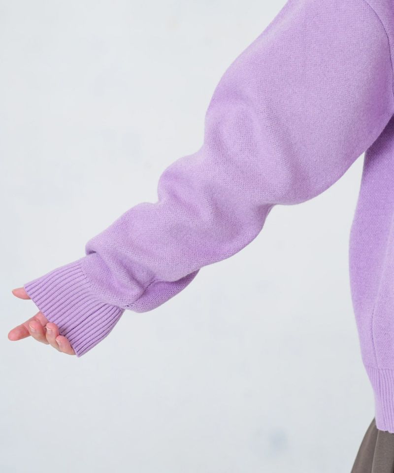 風船ネコちゃんジャガードニットカーディガン-13