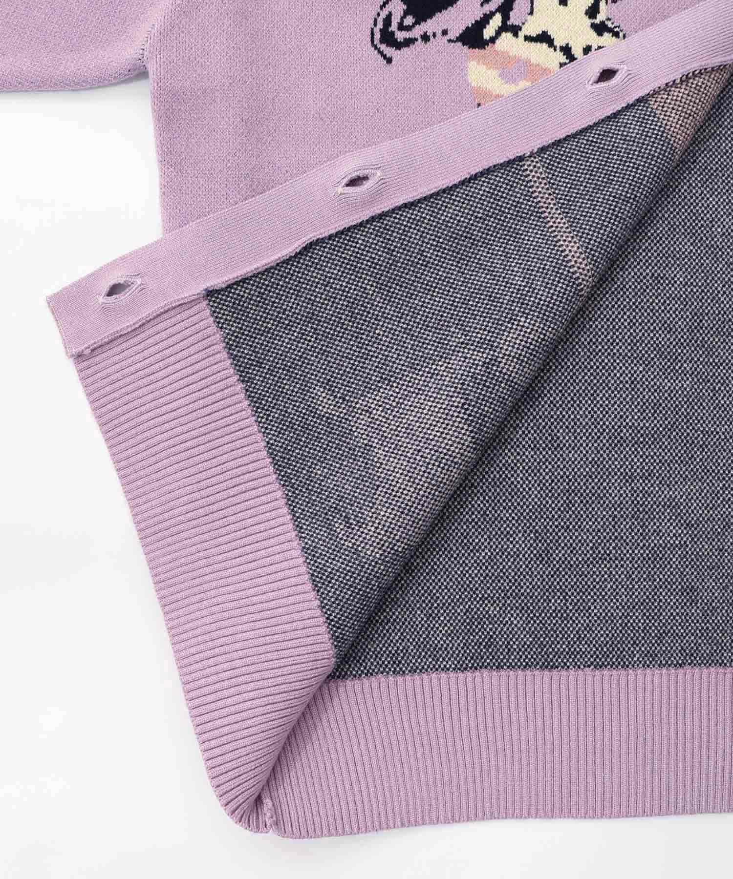 風船ネコちゃんジャガードニットカーディガン-23