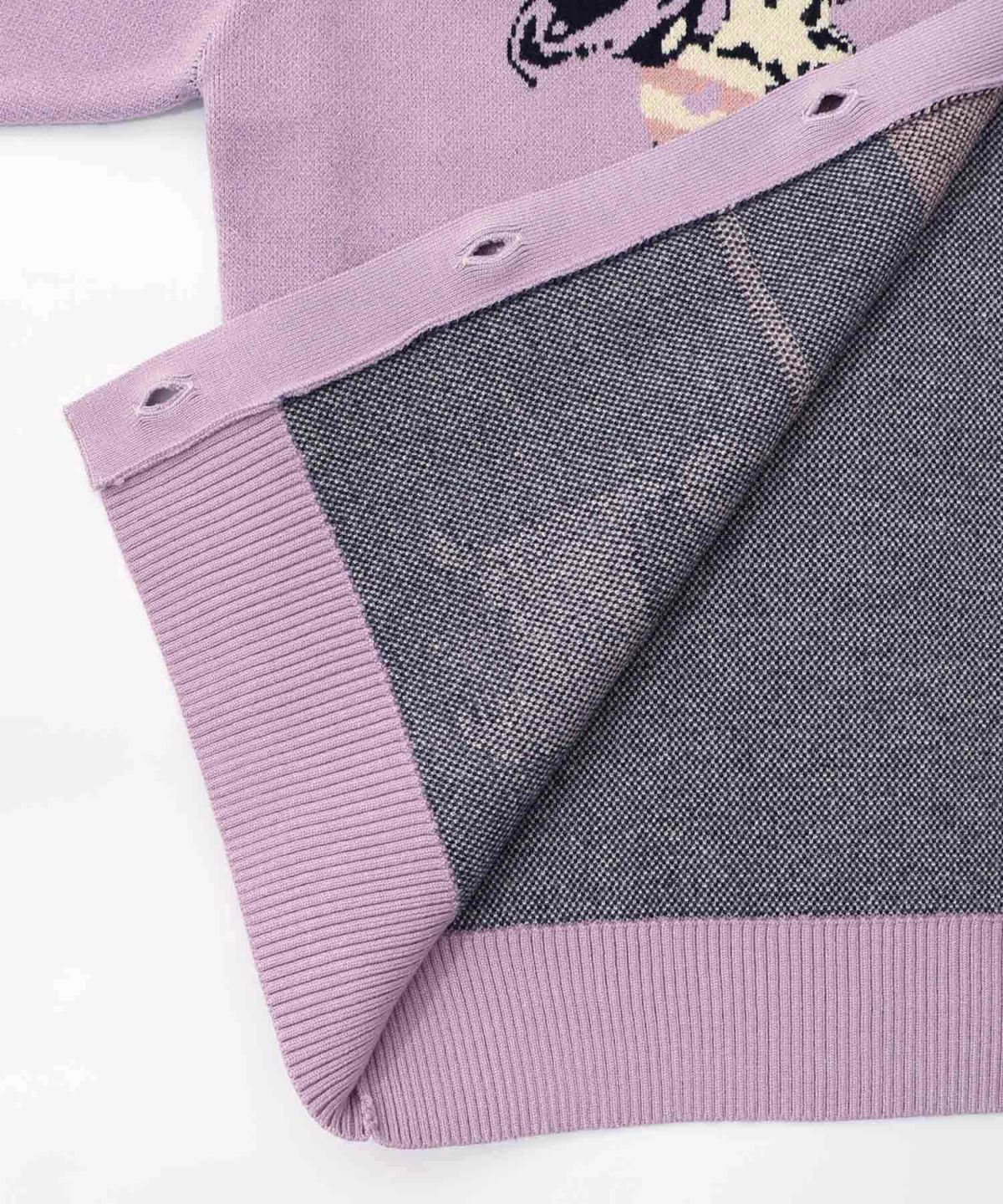 風船ネコちゃんジャガードニットカーディガン-23