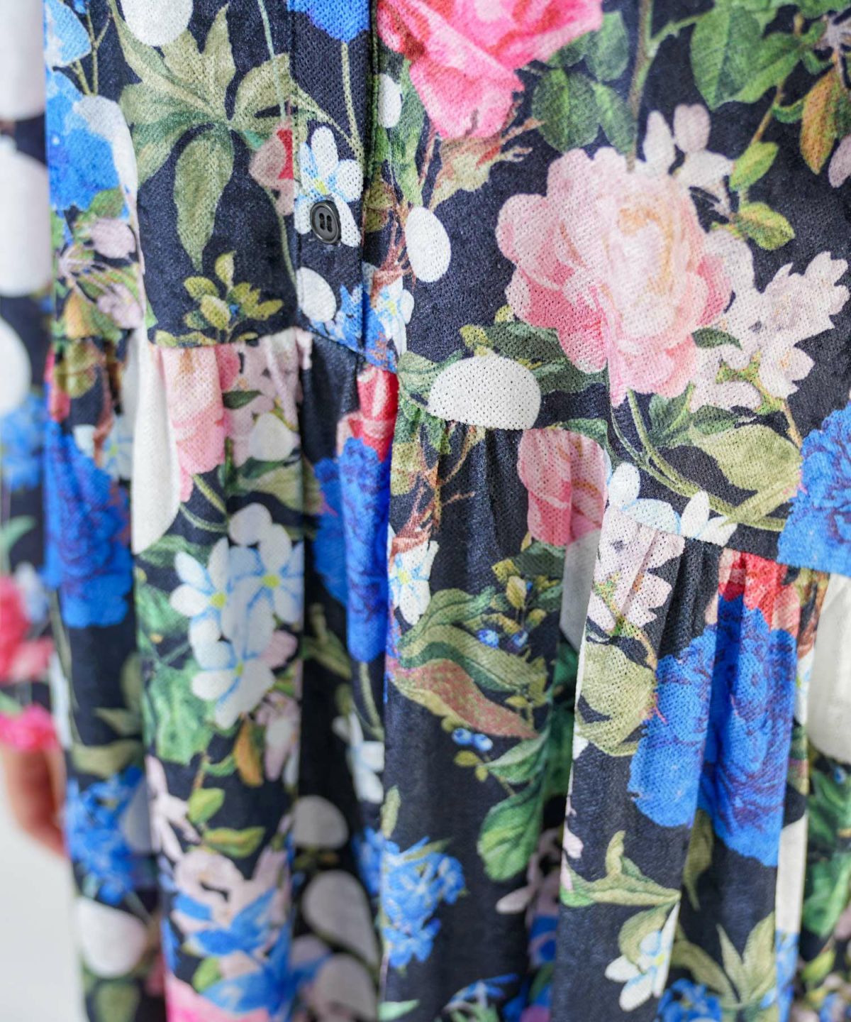 2柄展開クラッシュベロアワンピース-17